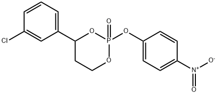 4-(3-Chlorophenyl)-2-(4-nitrophenoxy)-1,3,2-dioxaphosphinane 2-oxide