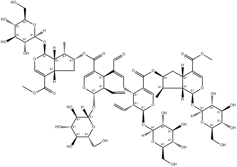 Dipsanoside A Struktur