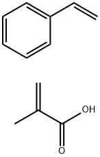 SODIUM STYRENE/ACRYLATES COPOLYMER Struktur