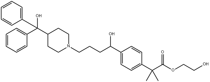 Fexofenadine Impurity 14 Struktur