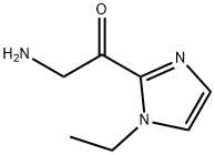 2-amino-1-(1-ethyl-1H-imidazol-2-yl)ethan-1-one Struktur