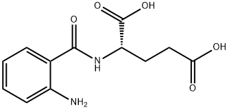 L-Glutamic acid, N-(2-aminobenzoyl)- Struktur