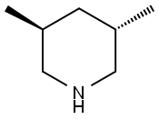 Piperidine, 3,5-dimethyl-, (3S,5S)- Struktur