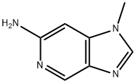 1H-Imidazo[4,5-c]pyridin-6-amine, 1-methyl- Struktur