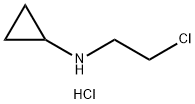 N-(2-chloroethyl)cyclopropanamine hydrochloride Struktur