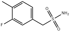 (3-fluoro-4-methylphenyl)methanesulfonamide Struktur