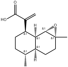 4,5-エポキアルテミシン酸 化學(xué)構(gòu)造式