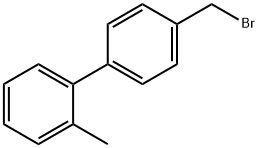 1,1'-Biphenyl, 4'-(bromomethyl)-2-methyl- Struktur