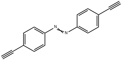 1,2-bis(4-ethynylphenyl)diazene Struktur