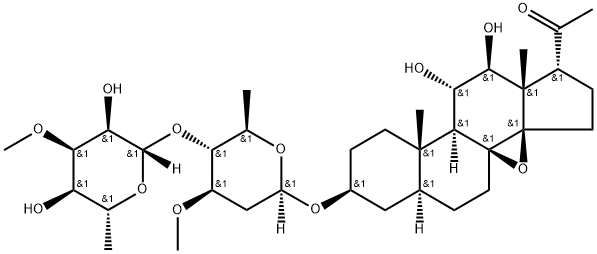 Tenacissoside F Struktur