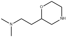 2-Morpholineethanamine,N,N-dimethyl- Struktur