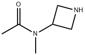 N-3-Azetidinyl-N-methylacetamide Struktur