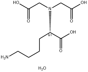 Nα,Nα-Bis(carboxyMethyl)-L-lysine hydrate Struktur