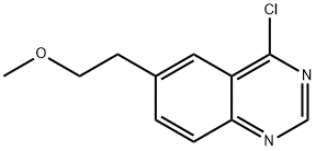 2-Chloro-6-(2-methoxyethyl)quinazoline, 943784-53-0, 結(jié)構(gòu)式