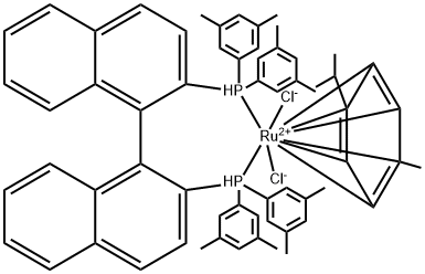 Chloro{(R)-(+)-2,2'-bis[di(3,5-xylyl)phosphino]-1,1'-binaphthyl}(p-cymene)ruthenium(II) chloride [RuCl(p-cymene)((R)-xylbinap}]Cl price.