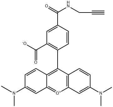 5-TAMRA alkyner Struktur