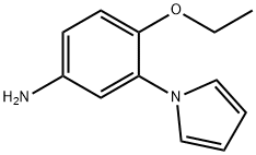 4-ethoxy-3-(1H-pyrrol-1-yl)aniline(SALTDATA: HCl) Struktur