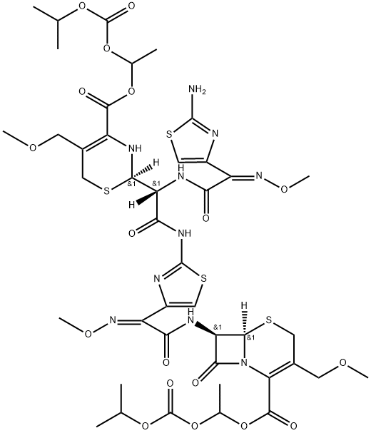 Cefpodoxime Proxetil 4,7-seco-Dimer Struktur