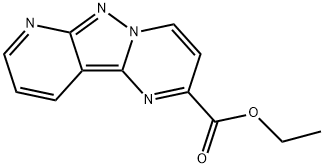 Pyrido[2',3':3,4]pyrazolo[1,5-a]pyrimidine-2-carboxylic acid, ethyl ester Struktur