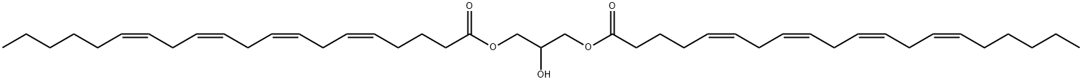 1,3-Diarachidonoyl Glycerol Struktur