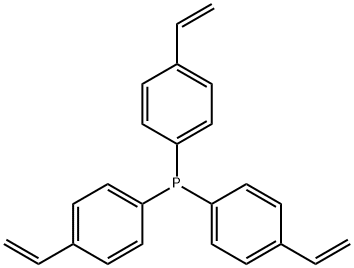 Phosphine, tris(4-ethenylphenyl)- Struktur