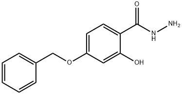  4-(Benzyloxy)-2-hydroxybenzohydrazide Struktur