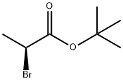 Propanoic acid, 2-bromo-, 1,1-dimethylethyl ester, (2S)- Struktur