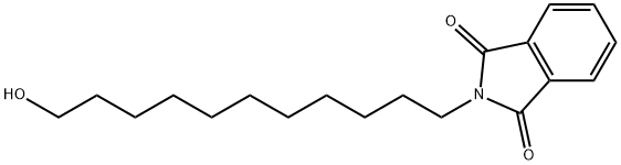 1H-Isoindole-1,3(2H)-dione, 2-(11-hydroxyundecyl)- Struktur