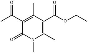 Ethyl 5-acetyl-1,6-dihydro-1,2,4-trimethyl-6-oxo-3-pyridinecarboxylate