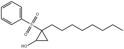 Cyclopropanol, 2-octyl-2-(phenylsulfonyl)-