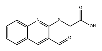 Acetic acid, 2-[(3-formyl-2-quinolinyl)thio]-