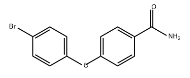 Benzamide, 4-(4-bromophenoxy)- Struktur