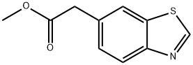 methyl 2-(1,3-benzothiazol-6-yl)acetate Struktur