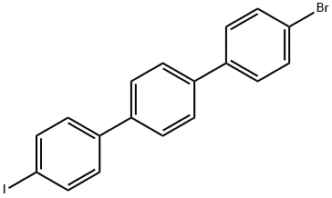 1,1':4',1''-Terphenyl, 4-bromo-4''-iodo- Struktur