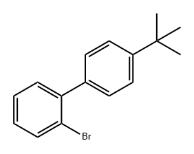 1,1'-Biphenyl, 2-bromo-4'-(1,1-dimethylethyl)- Struktur