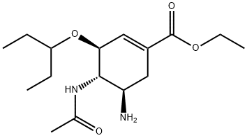 Oseltamivir Impurity 17 Struktur