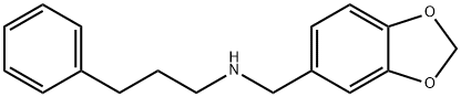 1,3-Benzodioxole-5-methanamine, N-(3-phenylpropyl)-