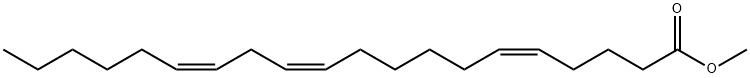 Methyl 5(Z),11(Z),14(Z)-Eicosatrienoate Struktur