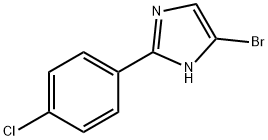 1H-Imidazole, 5-bromo-2-(4-chlorophenyl)- Struktur