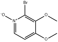 Pyridine, 2-bromo-3,4-dimethoxy-, 1-oxide Struktur