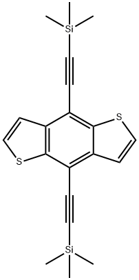 三異丙基硅炔基BDT, 1056457-19-2, 結(jié)構(gòu)式