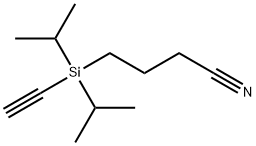 Butanenitrile, 4-[ethynylbis(1-methylethyl)silyl]-