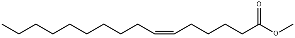 6-Hexadecenoic acid, methyl ester, (6Z)- Struktur