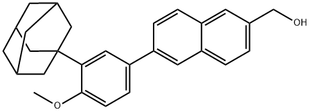 2-Naphthalenemethanol, 6-(4-methoxy-3-tricyclo[3.3.1.13,7]dec-1-ylphenyl)-