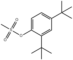 Phenol, 2,4-bis(1,1-dimethylethyl)-, 1-methanesulfonate