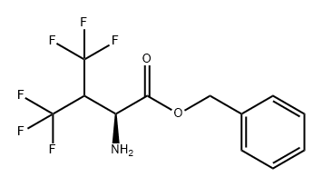 Valine, 4,4,4,4',4',4'-hexafluoro-, phenylmethyl ester (9CI) Struktur