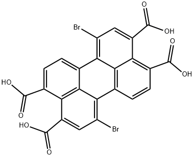 3,4,9,10-Perylenetetracarboxylic acid, 1,7-dibromo-