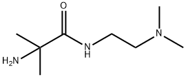 Propanamide, 2-amino-N-[2-(dimethylamino)ethyl]-2-methyl- Struktur