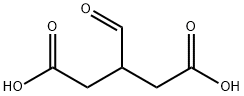 Pentanedioic acid, 3-formyl- Struktur