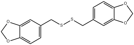 1,3-Benzodioxole, 5,5'-[dithiobis(methylene)]bis- (9CI) Struktur